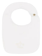 Set tutina cappello e berretto per neonata Chloé Kids bianco con cuciture tono su tono - Rubino Kids