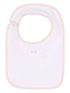 Set tutina e bavaglini per neonata Chloé Kids beige con chiusura con bottone a pressione - Rubino Kids