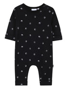 Set tutina e gilet per neonato Boss Kids nero con motivo a pois - Rubino Kids