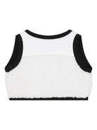 Set tutina e gilet per neonato Boss Kids nero con motivo a pois - Rubino Kids