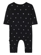 Set tutina e gilet per neonato Boss Kids nero con motivo a pois - Rubino Kids