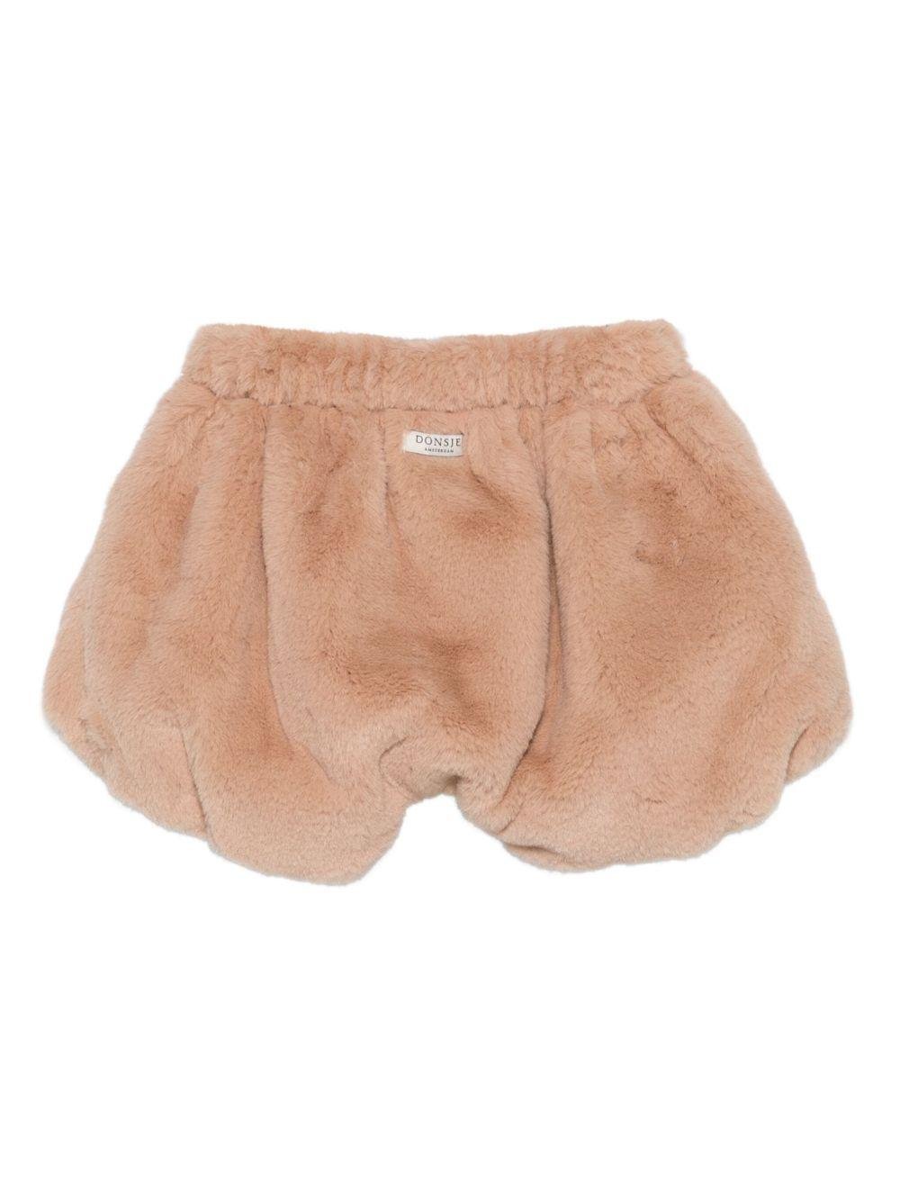 Shorts a palloncino per neonata Donsje rosa con stile pull - on - Rubino Kids