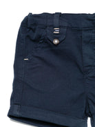 Shorts con risvolto per neonato Tartine & Chocolat blu con tasca finta - Rubino Kids
