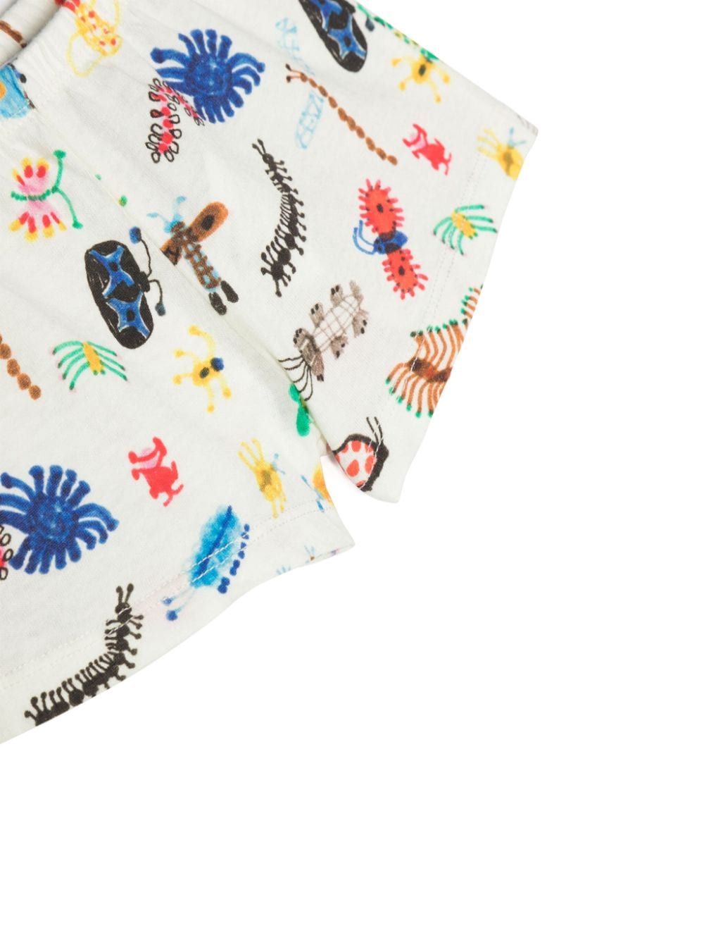 Shorts con stampa Funny Insects - Rubino Kids