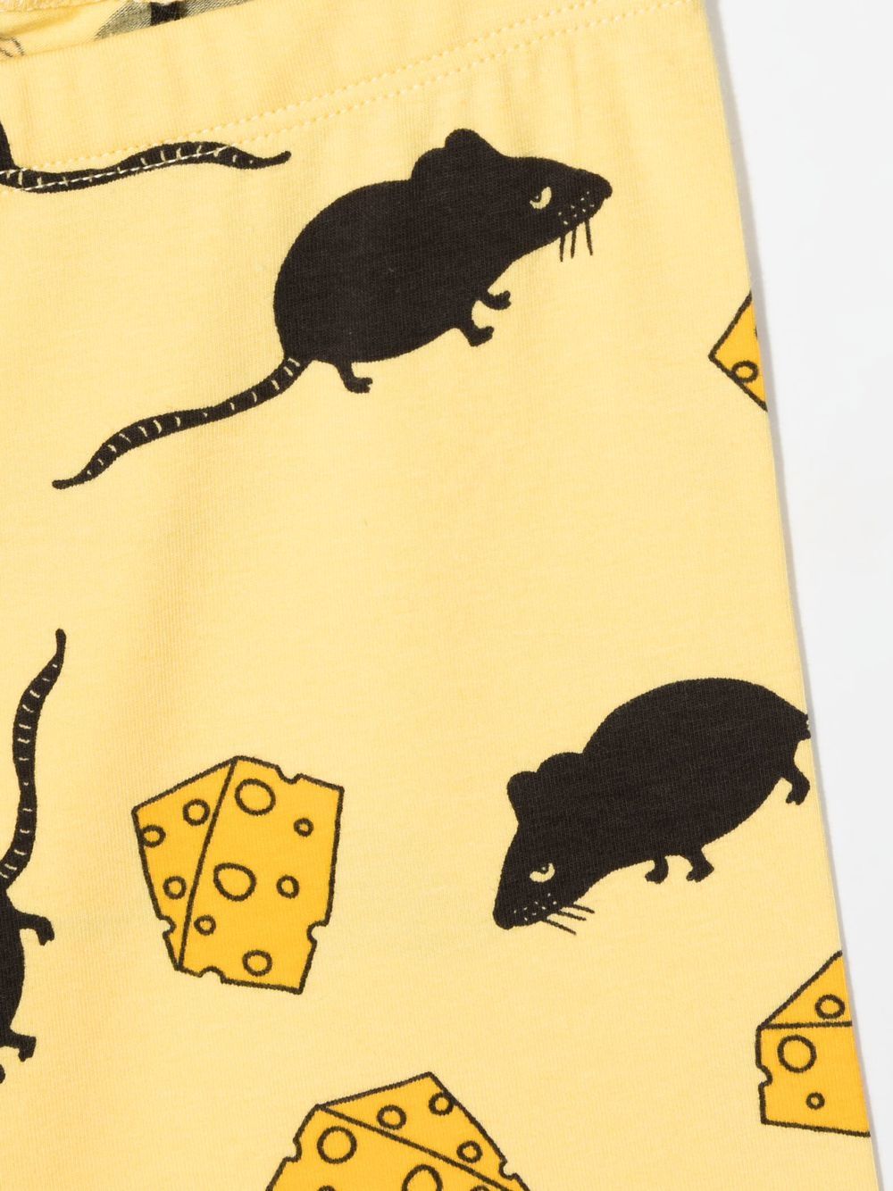 Shorts con stampa Mouse and Cheese - Rubino Kids