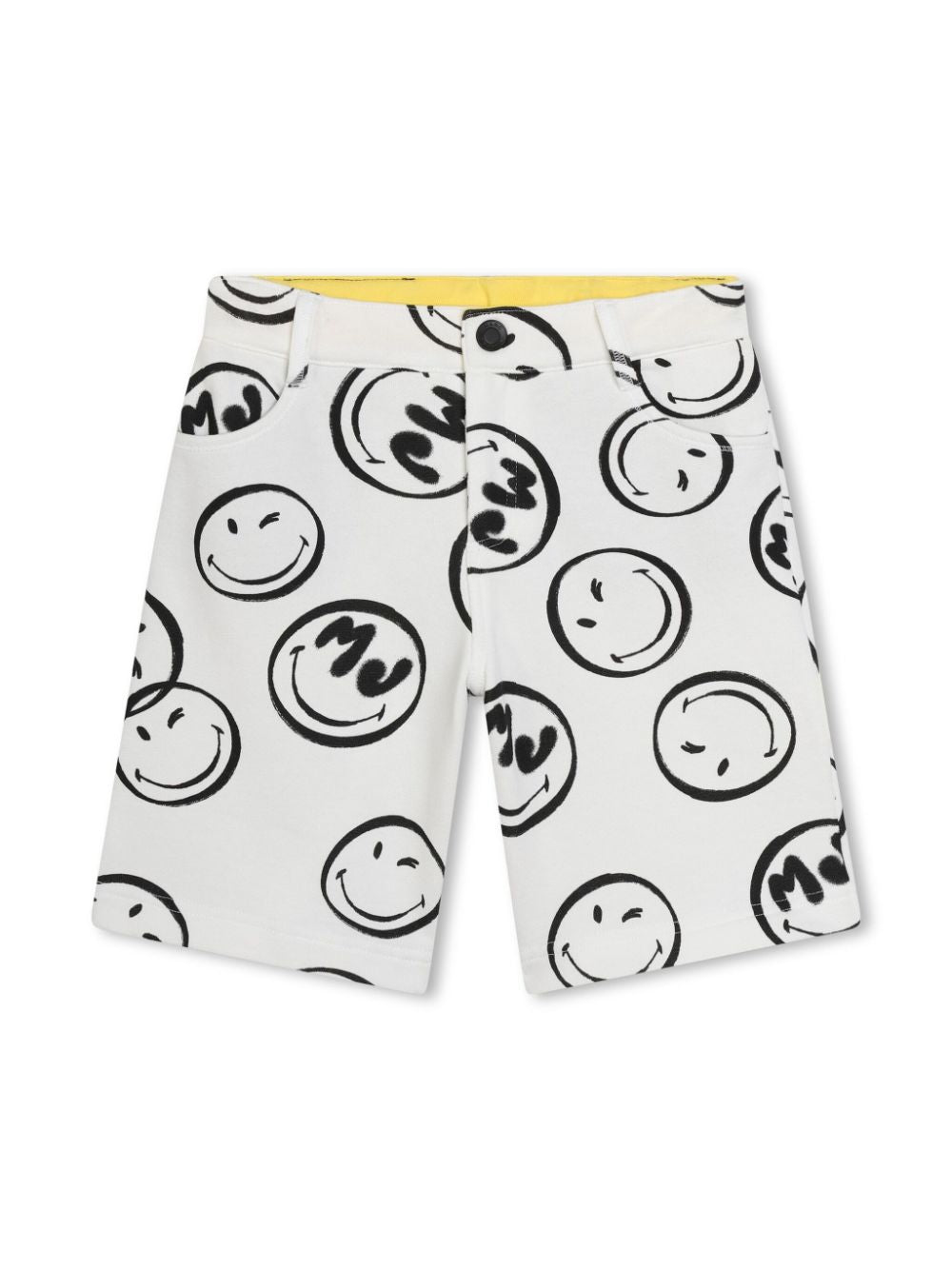 Shorts con stampa smile - Rubino Kids