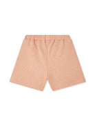 Shorts Cornelia per bambina Bonpoint arancione con design ricamato - Rubino Kids