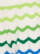 Shorts da bambino Casablanca Kids avorio con motivo a onde - Rubino Kids