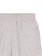 Shorts da bambino Givenchy Kids grigio con stampa logo - Rubino Kids