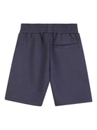 Shorts da bambino Givenchy Kids grigio scuro con cuciture laterali - Rubino Kids