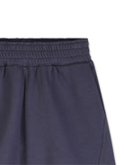 Shorts da bambino Givenchy Kids grigio scuro con cuciture laterali - Rubino Kids