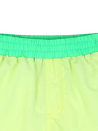 Shorts da mare per bambino Billieblush giallo con applicazione - Rubino Kids