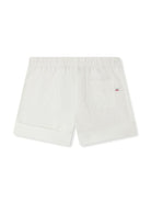 Shorts Ecandy per neonato Bonpoint bianco con stampa ciliegie - Rubino Kids