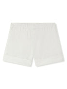 Shorts Ecandy per neonato Bonpoint bianco con stampa ciliegie - Rubino Kids