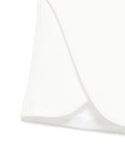 Shorts in crêpe per bambina Elisabetta Franchi La Mia Bambina bianco con fodera integrale - Rubino Kids