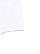 Shorts Noisette per neonato K Way Kids bianco con logo in gomma - Rubino Kids