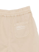 Shorts Peleppe per bambino Golden Goose Kids beige con coulisse in vita - Rubino Kids