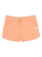 Shorts per bambina Chloé Kids arancione con coulisse - Rubino Kids