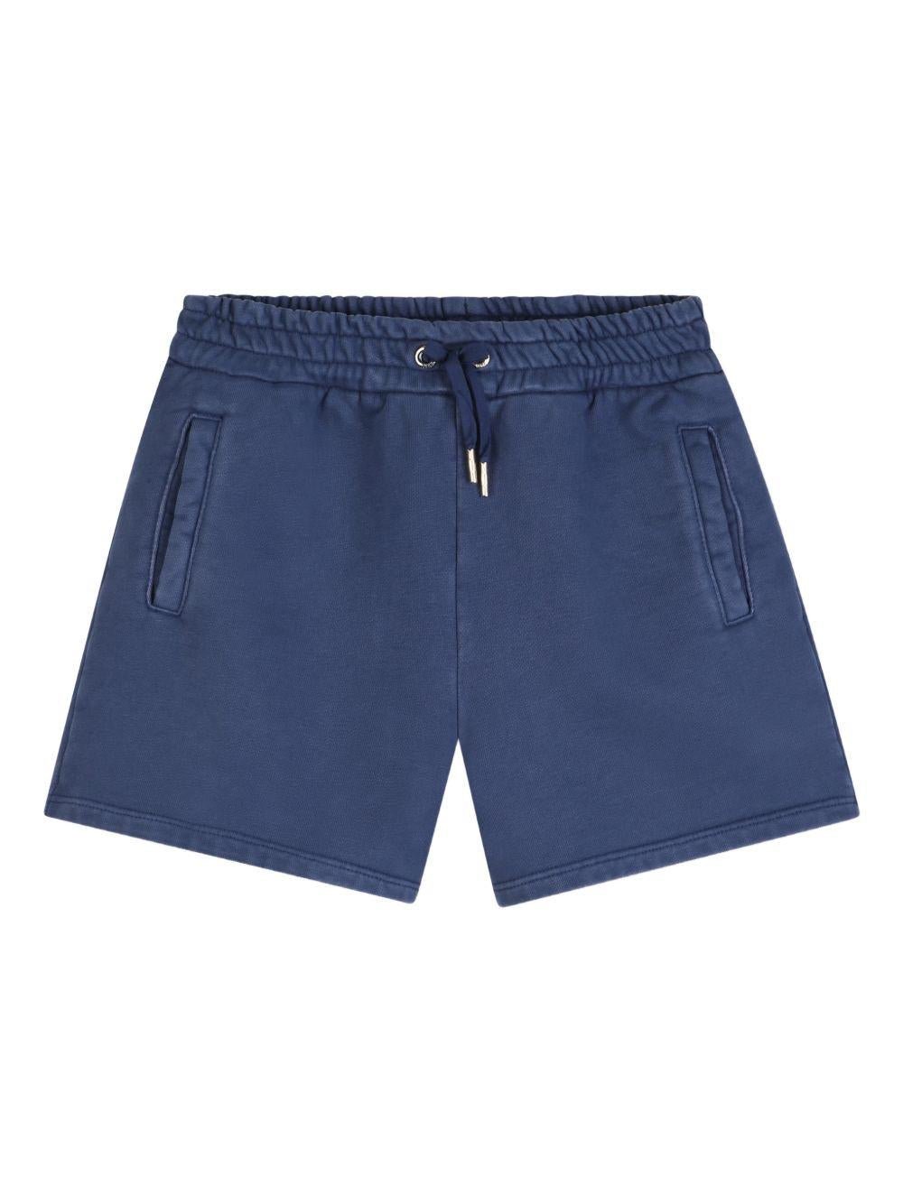 Shorts per bambina Chloé Kids blu con coulisse - Rubino Kids