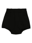 Shorts per bambina Douuod Kids nero con vita elasticizzata - Rubino Kids