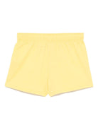 Shorts per bambina Mini Rodini bianco con stampa con sole - Rubino Kids
