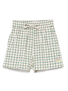 Shorts per bambina Scotch & Soda Kids beige con stampa - Rubino Kids