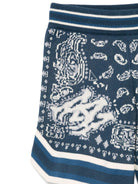 Shorts per bambino Amiri Kids blu con stampa grafica - Rubino Kids