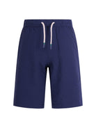 Shorts per bambino Bonpoint blu con chiusura a coulisse - Rubino Kids