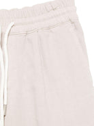 Shorts per bambino Brunello Cucinelli Kids beige con fiammatura - Rubino Kids
