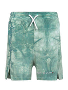 Shorts per bambino MSGM Kids verde con tasche laterali - Rubino Kids