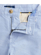 Shorts per bambino Polo Ralph Lauren Kids azzurri con cintura - Rubino Kids