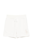 Shorts per bambino Polo Ralph Lauren Kids bianchi con vita elasticizzata - Rubino Kids