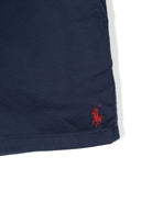 Shorts per bambino Polo Ralph Lauren Kids blu con caratteristico motivo Polo Pony - Rubino Kids