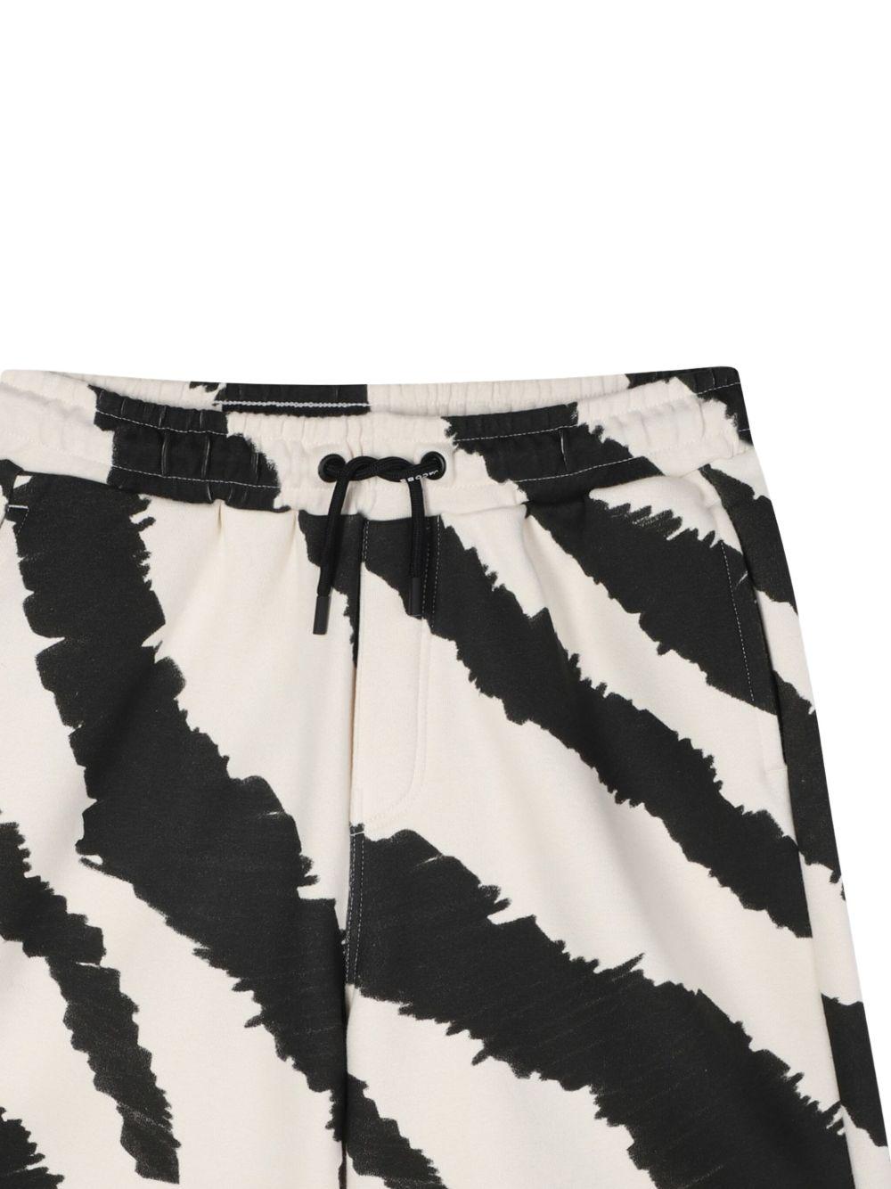 Shorts per bambino The Marc Jacobs Kids bianco con stampa - Rubino Kids