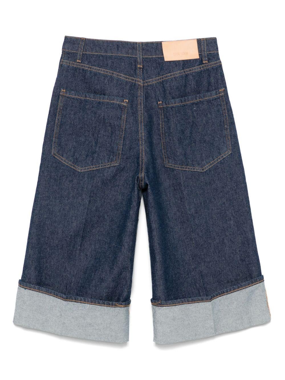 Shorts per donna Merci in denim modello Taylor - Rubino Kids
