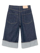 Shorts per donna Merci in denim modello Taylor - Rubino Kids