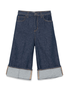 Shorts per donna Merci in denim modello Taylor - Rubino Kids