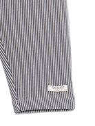 Shorts per neonata Donsje grigi con dettagli a righe - Rubino Kids