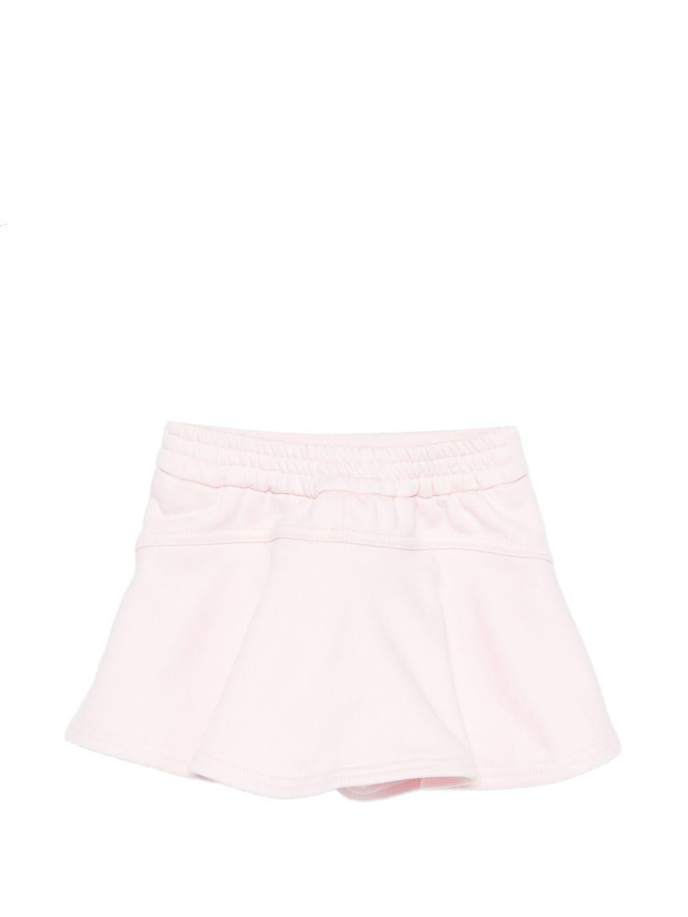 Shorts per neonata Givenchy Kids rosa con vita elasticizzata - Rubino Kids