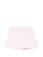 Shorts per neonata Givenchy Kids rosa con vita elasticizzata - Rubino Kids