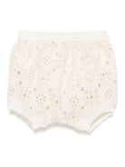 Shorts per neonata JESURUM BABY Leila beige con ricamo - Rubino Kids