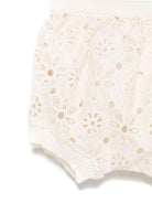 Shorts per neonata JESURUM BABY Leila beige con ricamo - Rubino Kids