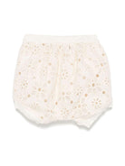 Shorts per neonata JESURUM BABY Leila beige con ricamo - Rubino Kids