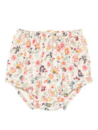 Shorts per neonata Louise Misha beige con stampa floreale - Rubino Kids