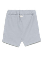 Shorts per neonato Donsje Ithri azzurro con motivo con ricamo - Rubino Kids
