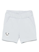 Shorts per neonato Donsje Ithri grigio con motivo con ricamo - Rubino Kids
