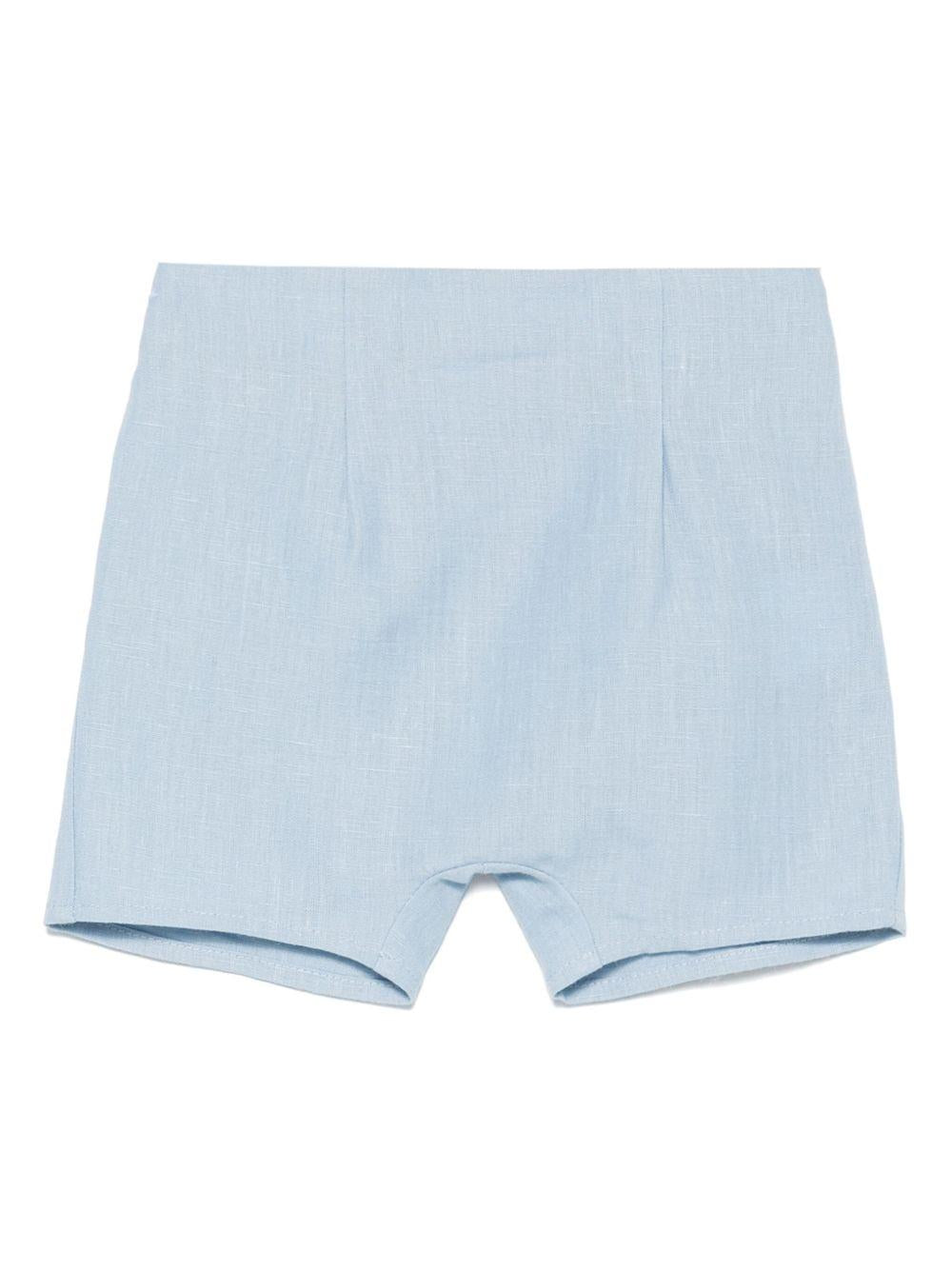 Shorts per neonato JESURUM BABY Armando azzurro con dettagli plissettati - Rubino Kids
