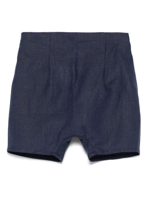 Shorts per neonato JESURUM BABY Armando blu con dettagli con pince