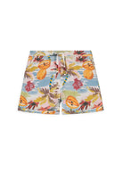 Shorts per neonato Louise Misha Kids multicolor con stampa grafica all - over - Rubino Kids