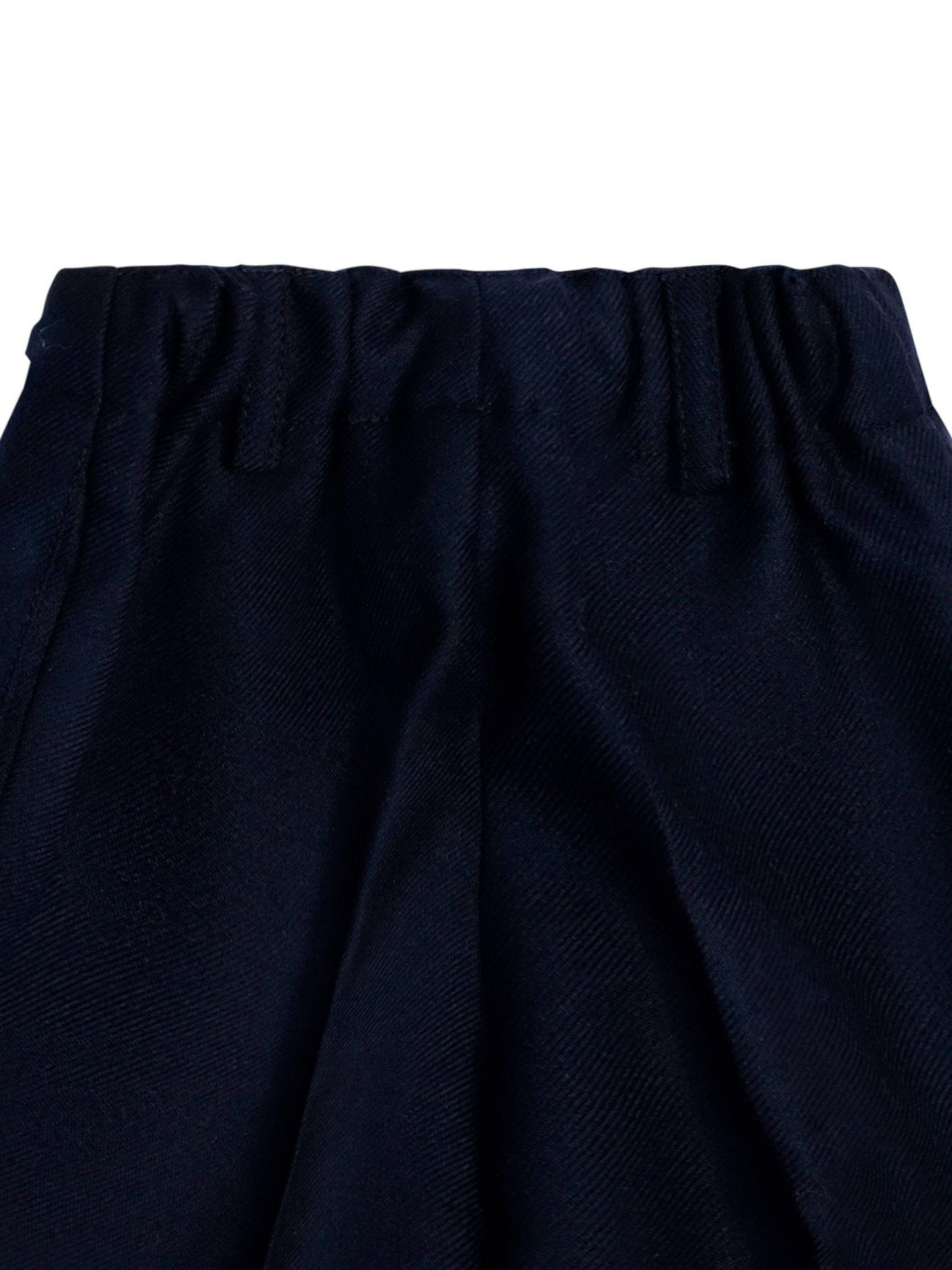 Shorts per neonato Paio Crippa blu con passanti per cintura - Rubino Kids